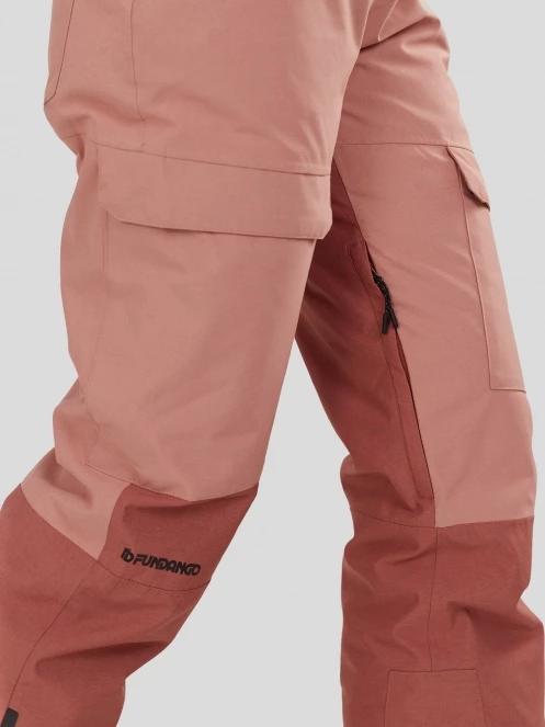 salopeta de schi pt. femei Fundango Sakura ECO Bib Pants roz 8