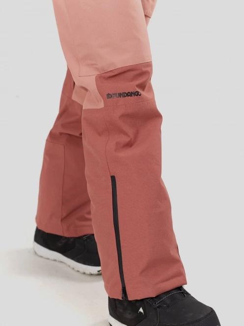 salopeta de schi pt. femei Fundango Sakura ECO Bib Pants roz 9