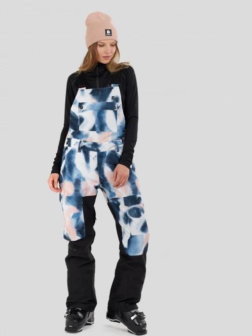 salopeta de schi pt. femei Fundango Sakura ECO Bib Pants albastru inchis 5