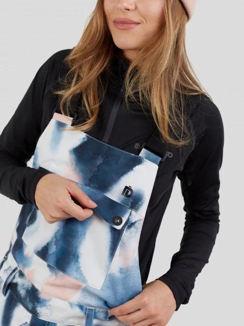 salopeta de schi pt. femei Fundango Sakura ECO Bib Pants albastru inchis 7