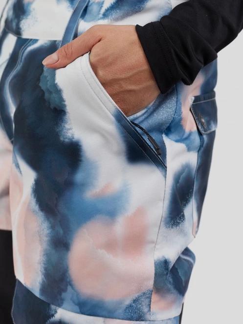 salopeta de schi pt. femei Fundango Sakura ECO Bib Pants albastru inchis 8