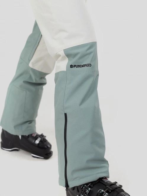 salopeta de schi pt. femei Fundango Sakura ECO Bib Pants verde 6