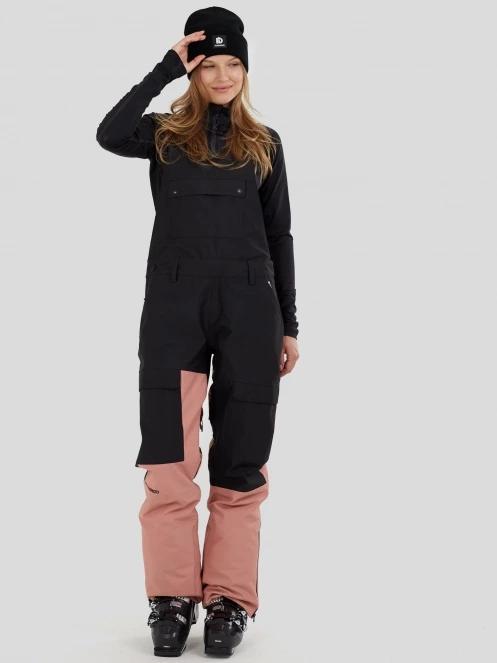 salopeta de schi pt. femei Fundango Sakura ECO Bib Pants negru 5