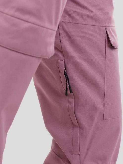 pantaloni de schi pt. femei Fundango Sakura ECO Bib Pants roz 6