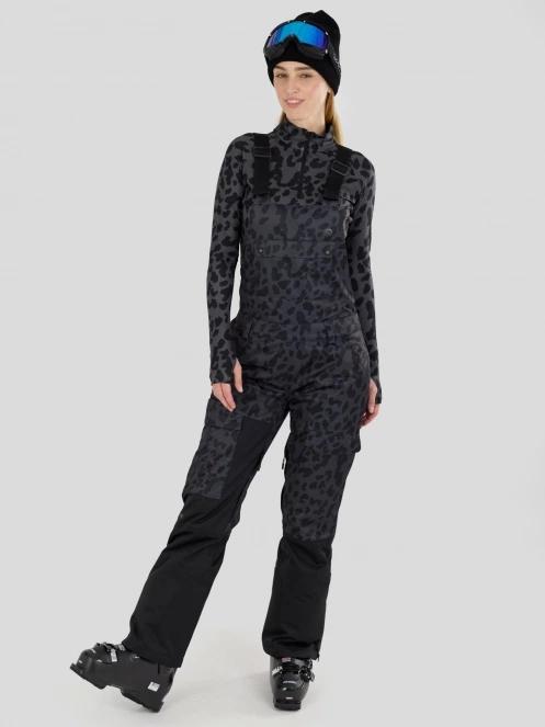 pantaloni de schi pt. femei Fundango Sakura ECO Bib Pants gri 2
