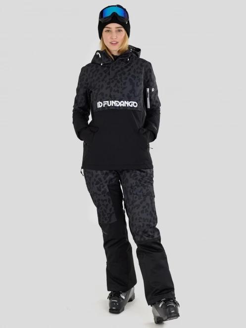 pantaloni de schi pt. femei Fundango Sakura ECO Bib Pants gri 4