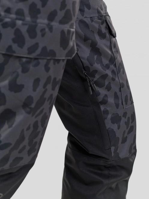 pantaloni de schi pt. femei Fundango Sakura ECO Bib Pants gri 8