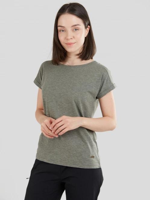 tricou cu maneci scurte pt. femei Fundango Amira T-shirt oliv 2