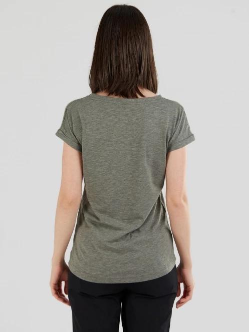 tricou cu maneci scurte pt. femei Fundango Amira T-shirt oliv 3