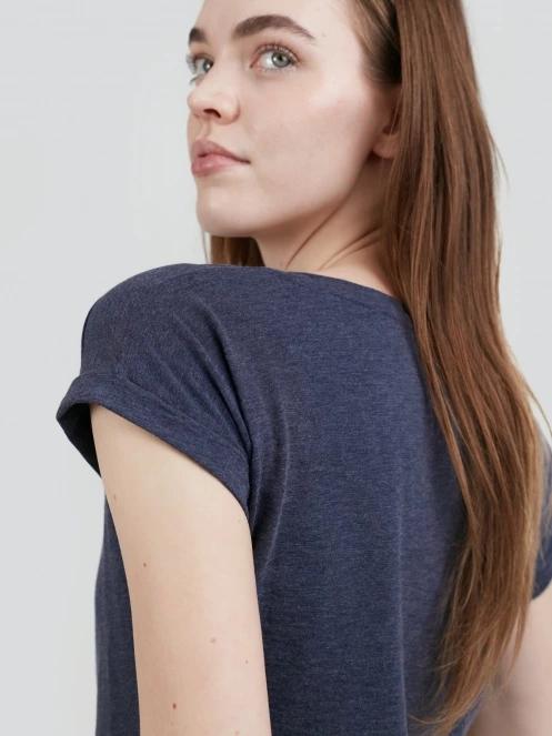 tricou cu maneci scurte pt. femei Fundango Amira T-shirt albastru inchis 7