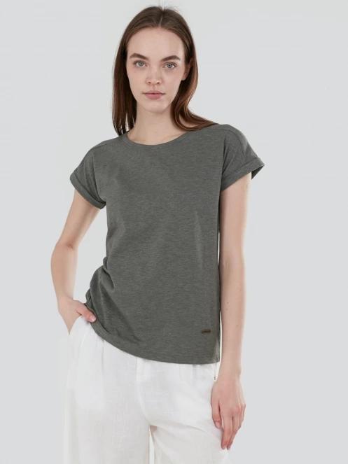 tricou cu maneci scurte pt. femei Fundango Amira T-shirt oliv 2