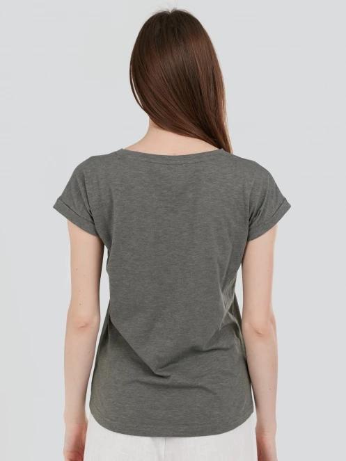 tricou cu maneci scurte pt. femei Fundango Amira T-shirt oliv 3