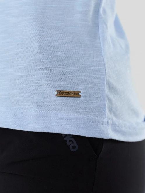 tricou cu maneci scurte pt. femei Fundango Amira T-shirt albastru deschis 5