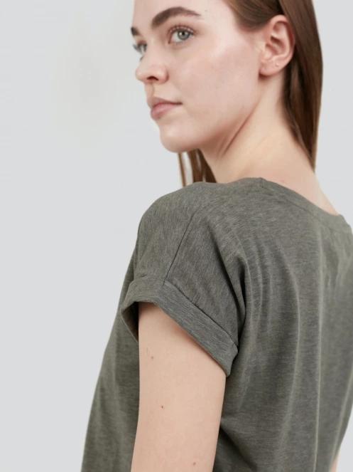 tricou cu maneci scurte pt. femei Fundango Amira T-shirt oliv 7