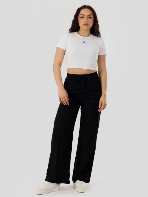 crop top pt. femei Fundango Sora Cropped T-shirt alb 4