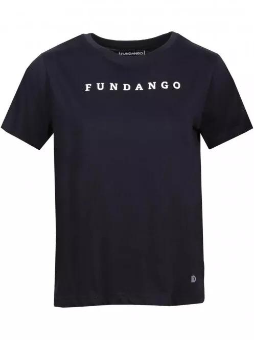 tricou cu maneci scurte pt. femei Fundango Womens Logo T negru 5