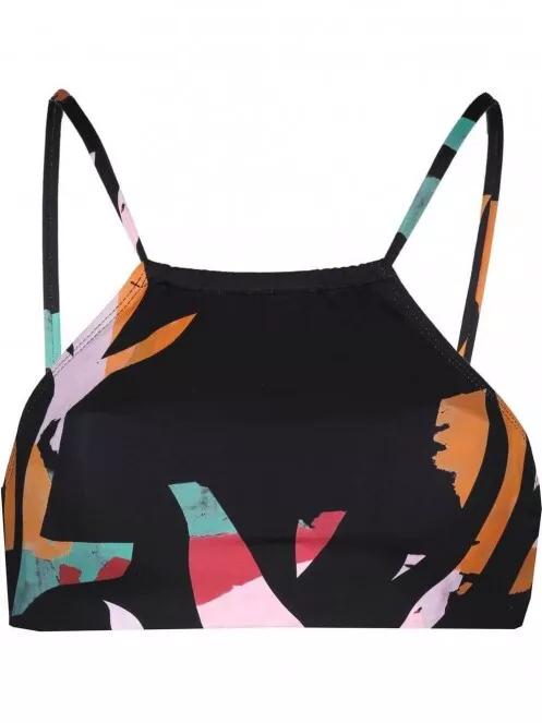 sutien bikini pt. femei Fundango Hogg High Neck Top multicolor 6