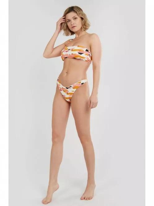 chiloti bikini pt. femei Fundango Madison High Cut Bottoms multicolor 5