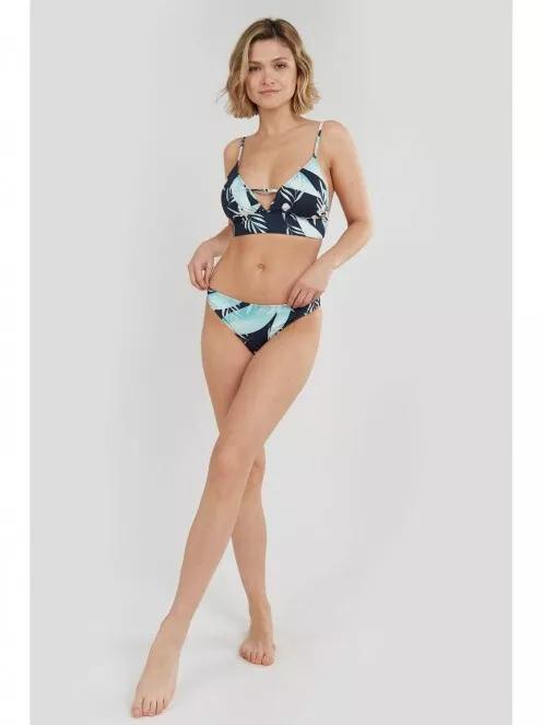 chiloti bikini pt. femei Fundango Moana Classic Bottoms albastru inchis 4