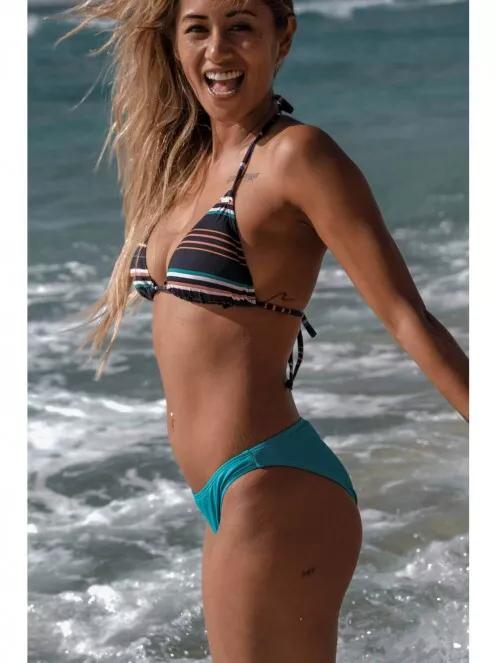 chiloti bikini pt. femei Fundango Moana Classic Bottoms verde 4