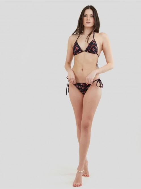 sutien bikini pt. femei Fundango Innisfil Triangle Top negru 4