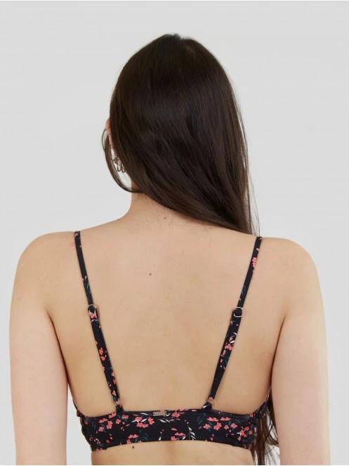 sutien bikini pt. femei Fundango Sahara V-neck Cami Top negru 3