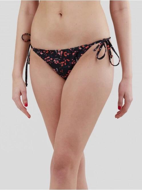chiloti bikini pt. femei Fundango Innisfil Tie-side Bottoms negru 2