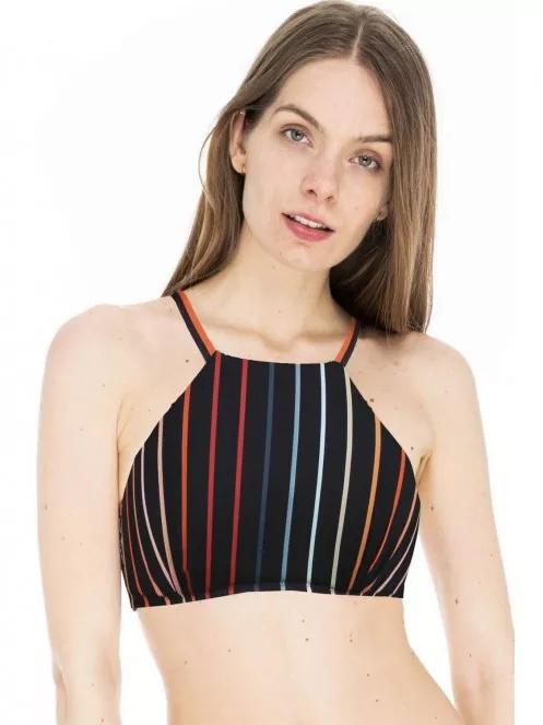sutien bikini pt. femei Fundango Hogg top negru 2