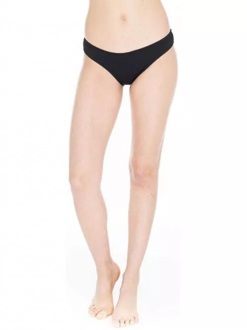 chiloti bikini pt. femei Fundango Citrana bottom negru 2