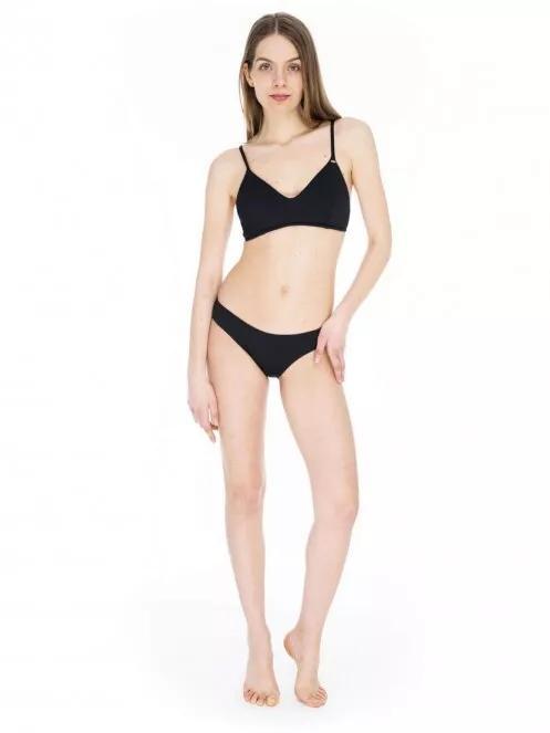 chiloti bikini pt. femei Fundango Citrana bottom negru 4