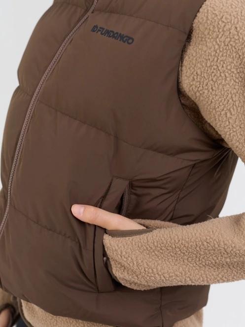 vesta pt. femei Fundango Keira Padded Vest maro 6