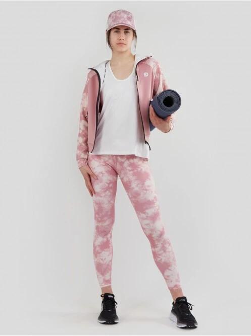 pulover cu gluga pt. femei Fundango Draug Sweatshirt roz 4