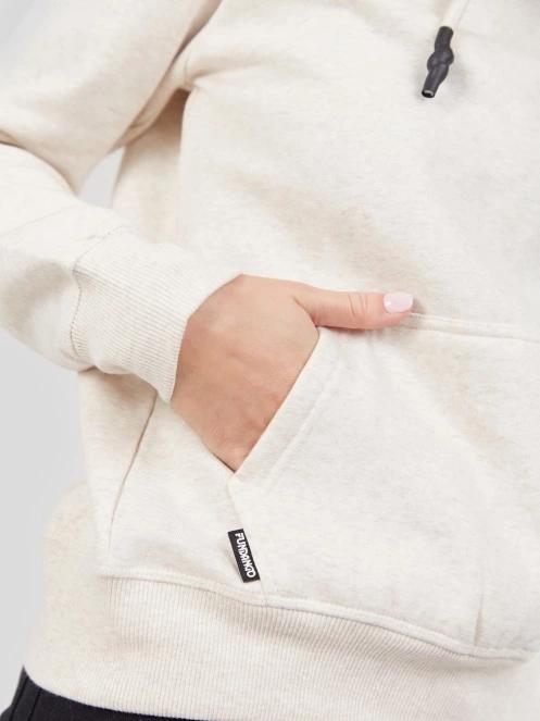 pulover pt. femei Fundango Mirage Hooded Sweatshirt nisip 8