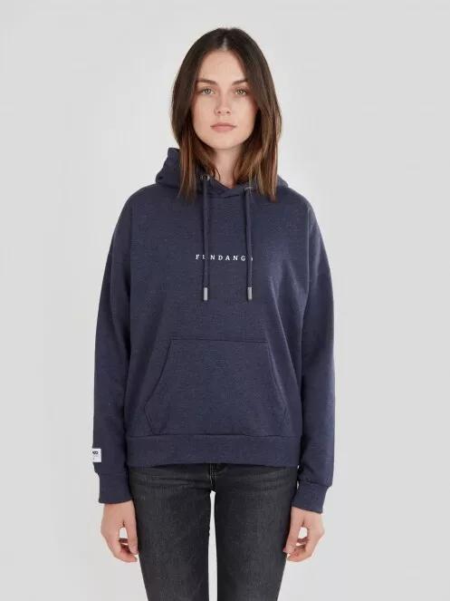 pulover cu gluga pt. femei Fundango Haley Hooded Sweatshirt albastru 2