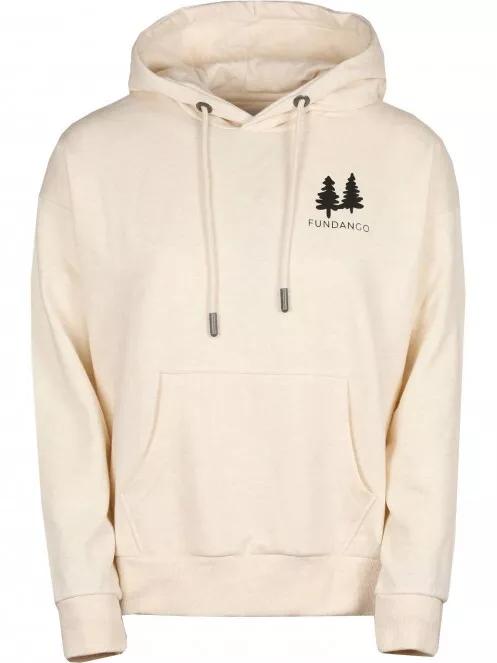 pulover cu gluga pt. femei Fundango Haley Hooded Sweatshirt alb 6
