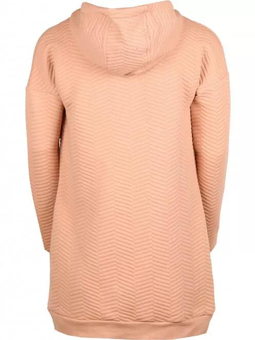pulover cu gluga pt. femei Fundango Blanka Pullover roz 8