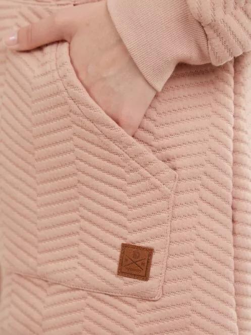 pulover cu gluga pt. femei Fundango Blanka Pullover roz 6