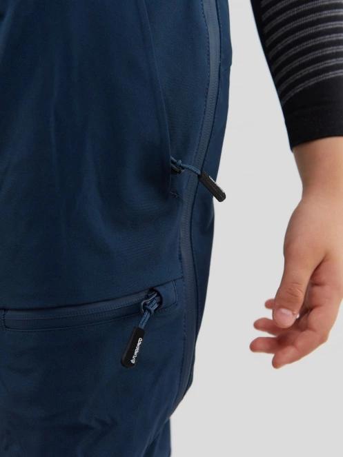 pantaloni de schi Fundango Mugo JUN Fullzip Pants albastru inchis 8