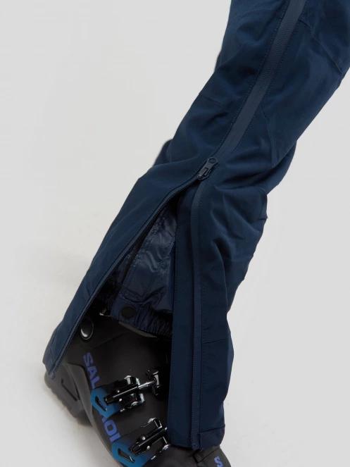 pantaloni de schi Fundango Mugo JUN Fullzip Pants albastru inchis 9