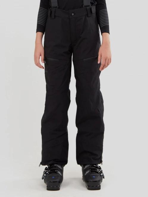 pantaloni de schi Fundango Mugo JUN Fullzip Pants negru 2