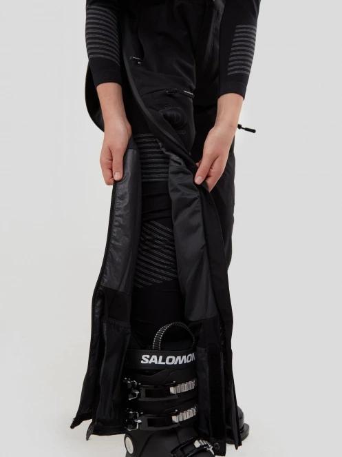 pantaloni de schi Fundango Mugo JUN Fullzip Pants negru 7