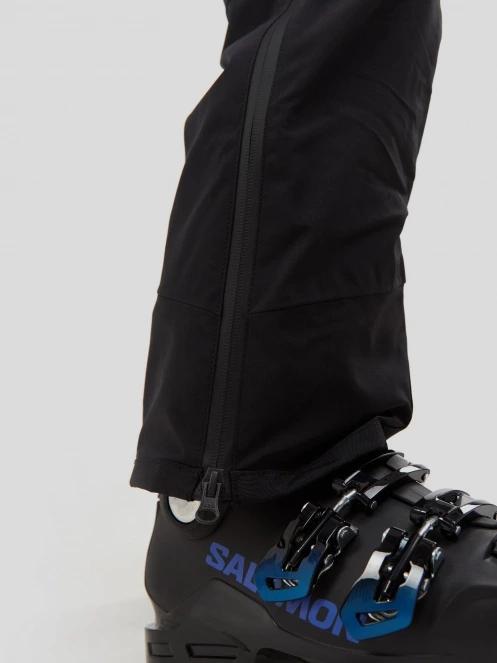 pantaloni de schi Fundango Mugo JUN Fullzip Pants negru 9