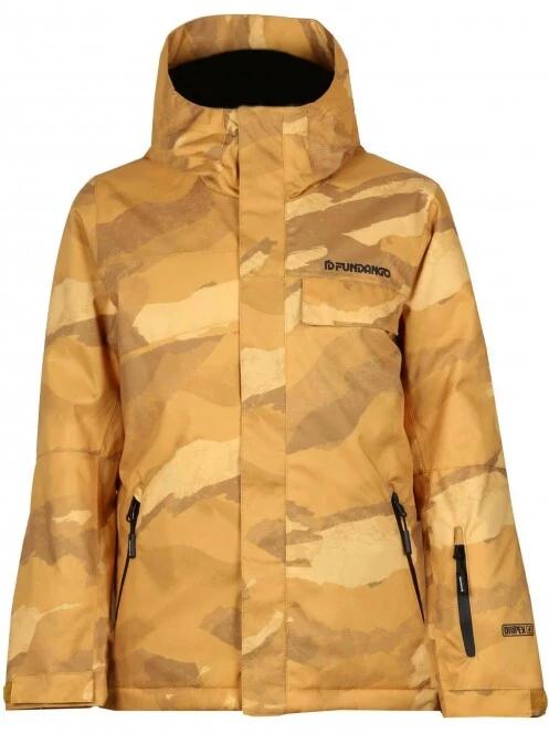 geaca de schi Fundango Milton Jacket galben 4