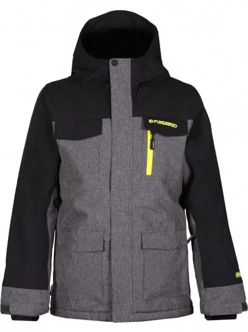 geaca de schi Fundango GIBSON Jacket negru 3