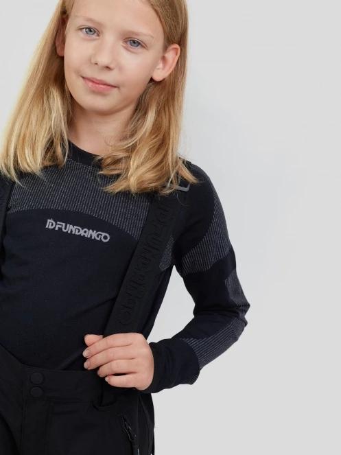 salopeta de schi Fundango Berge Pants negru 5