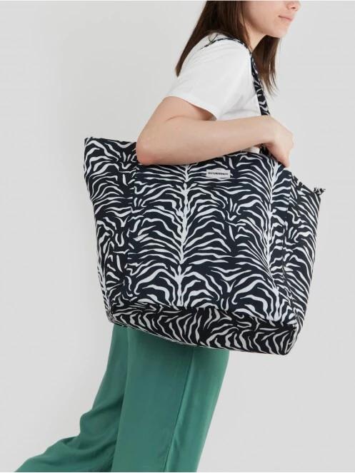 geanta de plaja pt. femei Fundango Almaraz Beach Bag negru 3