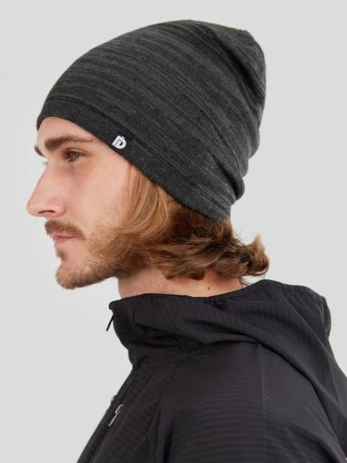 caciula tricotata pt. barbati Fundango Asher Beanie gri 3