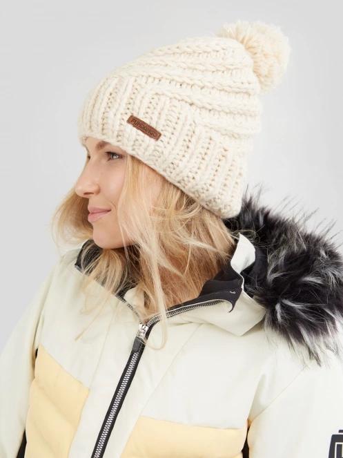 caciula cu mot pt. femei Fundango Glen Beanie nisip 4