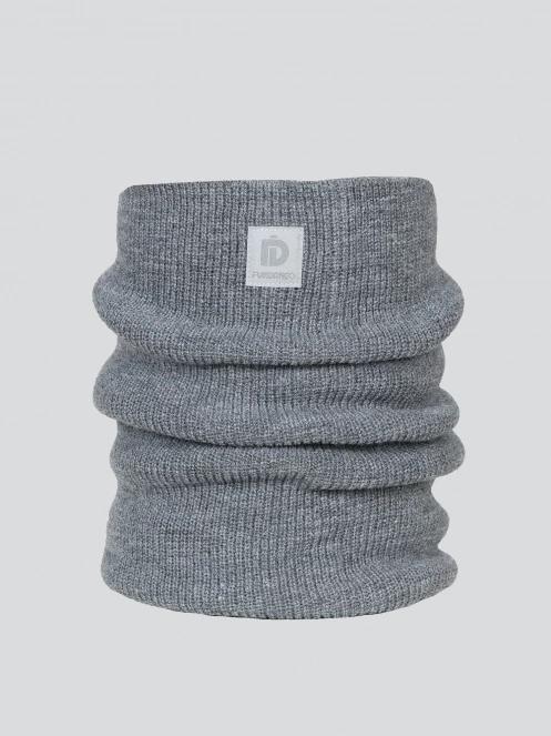 esarfa tubulara Fundango Elion Neckwarmer gri 2