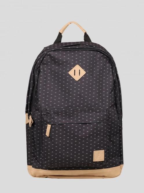 rucsac pentru oras, geanta pt. femei Fundango Plain Backpack negru 2